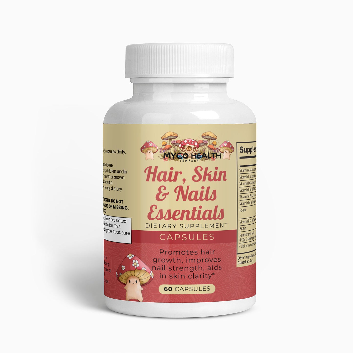 Hair, Skin and Nails Essentials: Natural Glow Supplement