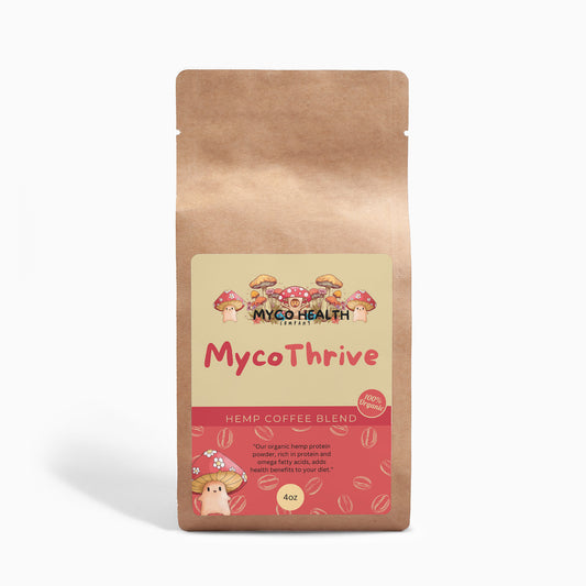 Organic Hemp Coffee Blend - MycoThrive 4 oz.